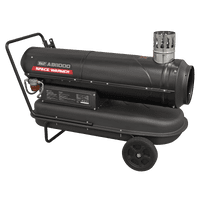 Sealey ABI1000 Indirect Space Warmer® Kerosene/Diesel Heater 102,000Btu/hr with Wheels