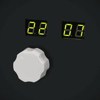 Sealey ABI1000 Indirect Space Warmer® Kerosene/Diesel Heater 102,000Btu/hr with Wheels