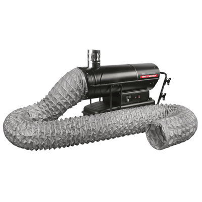 Sealey ABI1700COMBO Space Warmer® Indirect Kerosene/Diesel Heater 170,000Btu/hr with 5M Ducting