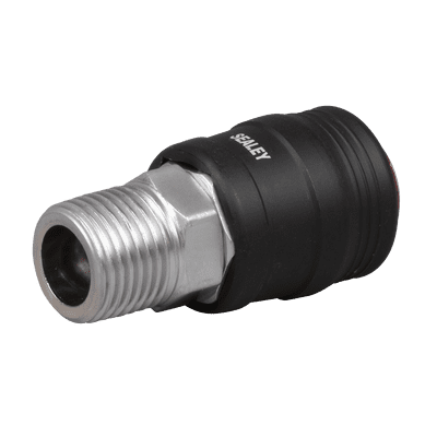 Sealey ACH63 High Flow Coupling Body Male 1/2