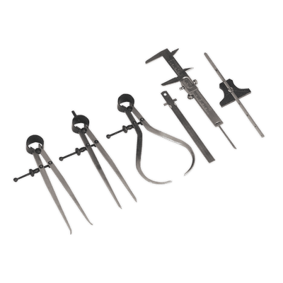 Sealey AK10000 Measuring Tool Set 6pc