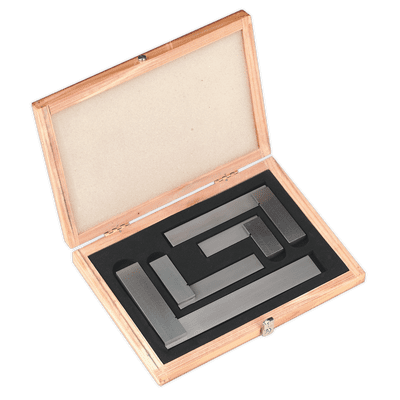 Sealey AK11000 Precision Steel Square Set 4pc