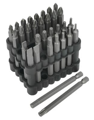 Sealey AK112 Power Tool Bit Set 32pc 75mm
