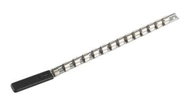 Sealey AK1214 Socket Retaining Rail with 14 Clips 1/2