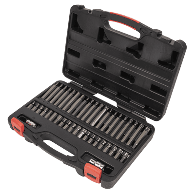 Sealey AK21942P TRX-Star*/Hex/Spline Bit Set 42pc 3/8