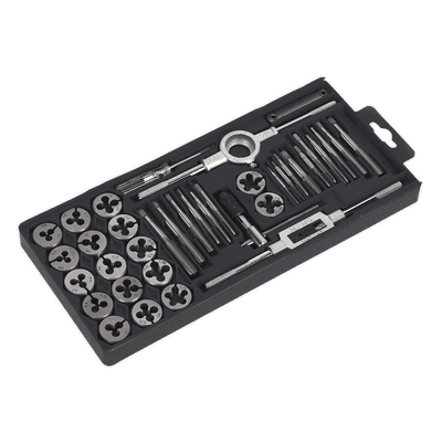 Sealey AK301 Tap & Die Set 40pc Split Dies Metric