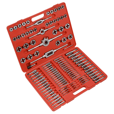 Sealey AK30110 Tap & Die Set Metric 110 Piece