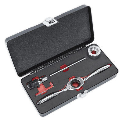Sealey AK3027 Bi-Directional Ratchet Tap & Die Holder Set 5pc
