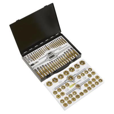 Sealey AK3086HIM Tap & Die Set Hexagonal Metric & Imperial 86 Piece