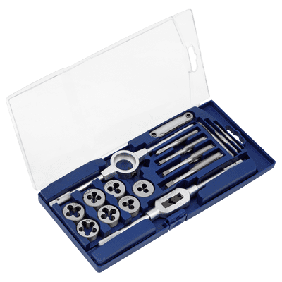 Sealey AK321 Tap & Die Set 17pc Metric