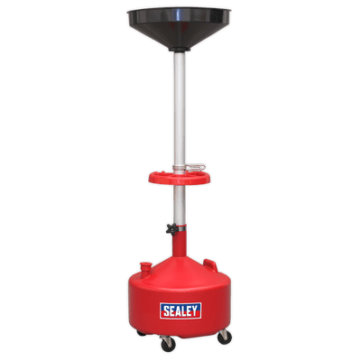 Sealey AK36D Mobile Oil Drainer 36L Manual Discharge