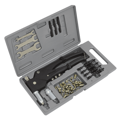 Sealey AK396 Blind Nut & Stud Riveting Kit