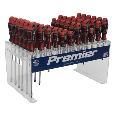 Sealey AK4369DS Individual Screwdrivers GripMAX® 66pc Countertop Display