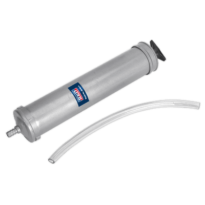 Sealey AK46 Oil Suction Syringe 500ml Metal Body