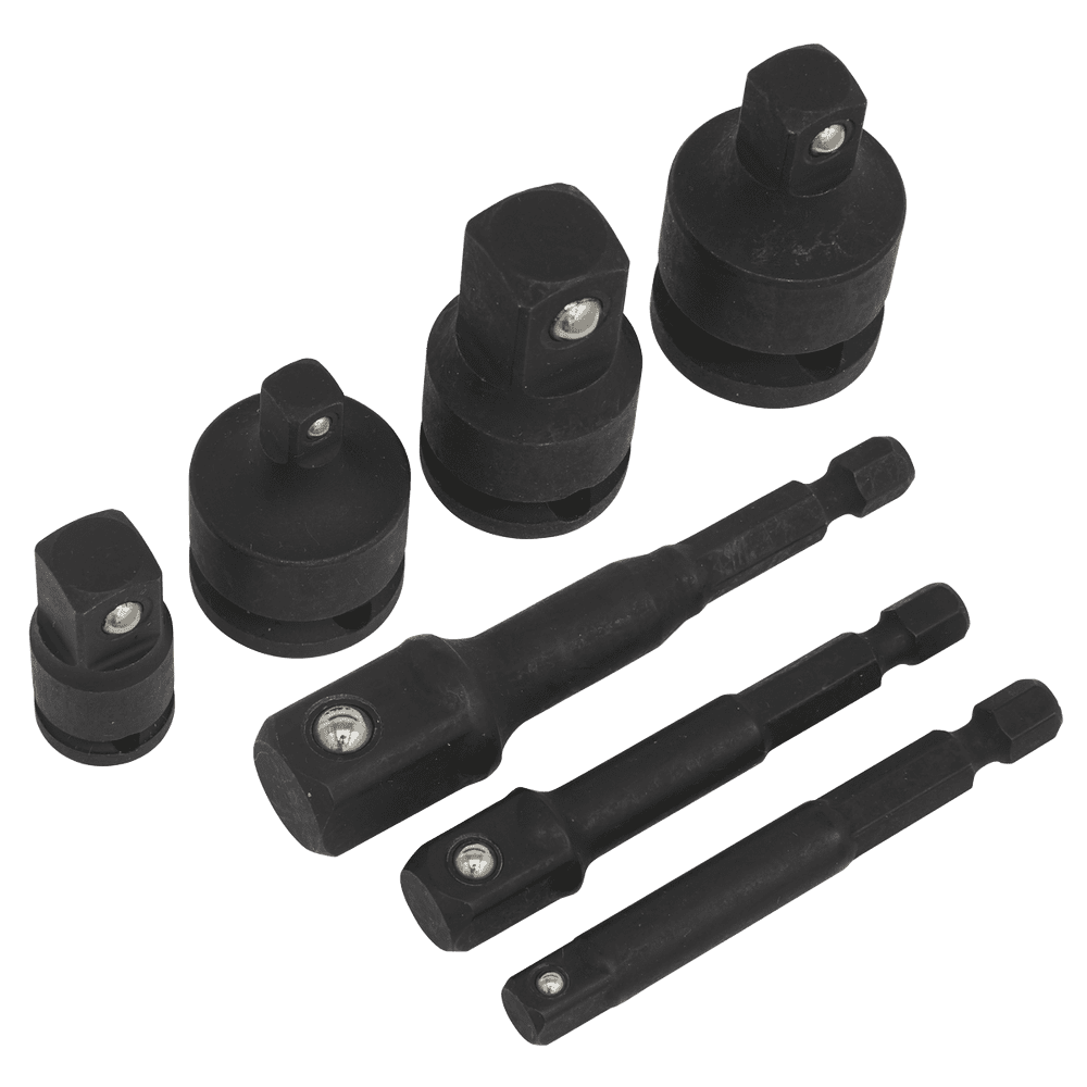 Sealey AK5522 Impact Socket Adaptor Set 7pc