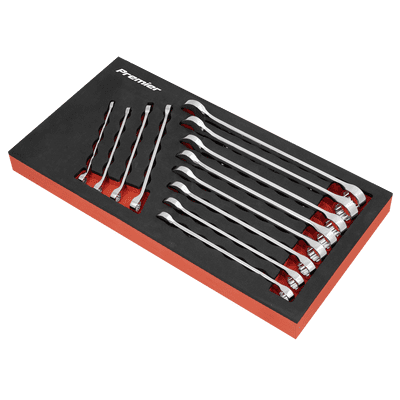 Sealey AK63012 Combination Spanner Set 12pc Metric