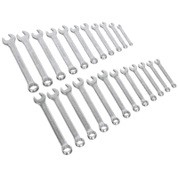 Sealey AK63256 Combination Spanner Set 23pc Metric/Imperial