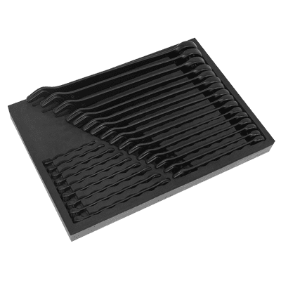 Sealey AK63264B Combination Spanner Set 25pc Metric - Black Series