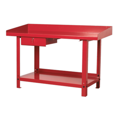 Sealey AP1015 Workbench Steel 1.5m with 1 Drawer