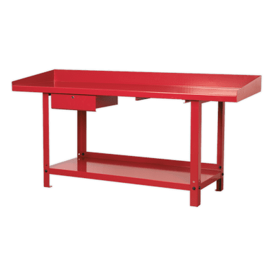 Sealey AP1020 Workbench Steel 2m with 1 Drawer
