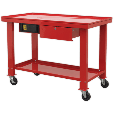 Sealey AP1200MW Mobile Workbench Engine Repair