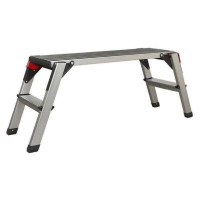 Sealey APS2 Aluminium Folding Platform 2-Tread EN 14183