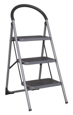 Sealey ASL23 Step Stool 3-Tread 150kg Capacity EN 14183