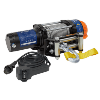 Sealey ATV2040 ATV/Quad Recovery Winch 2040kg (4500lb) Line Pull 12V