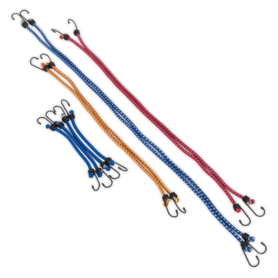 Sealey BCS10 Elastic Cord Set 10pc