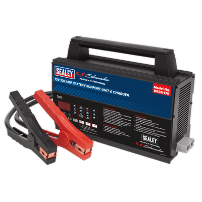 Sealey BSCU170 Schumacher® Battery Support Unit & Charger - 12V 100A