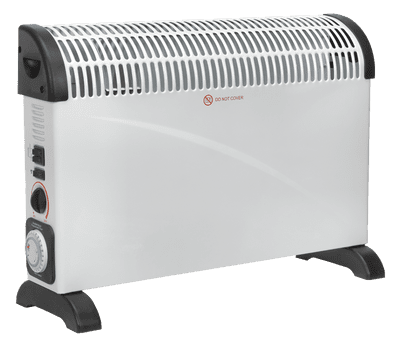 Sealey CD2005TT Convector Heater 2000W/230V with Turbo, Timer & Thermostat