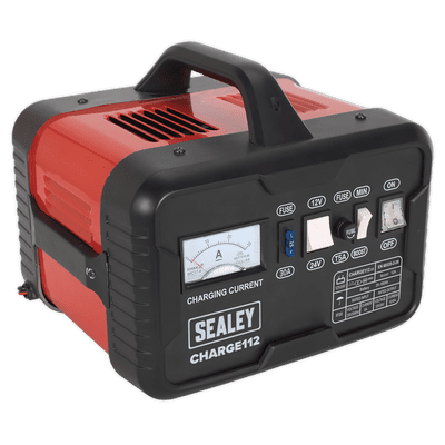 Sealey CHARGE112 Battery Charger 16A 12/24V 230V