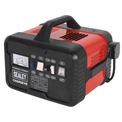 Sealey CHARGE115 Battery Charger 19Amp 12V/24V 230V