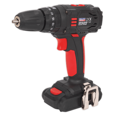 Sealey CP18VLD Cordless Hammer Drill/Driver Ø10mm 18V 1.5Ah Lithium-ion 2-Speed - Fast Charger
