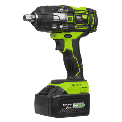 Sealey CP650LIHV Cordless Impact Wrench 18V 4Ah Lithium-ion 1/2
