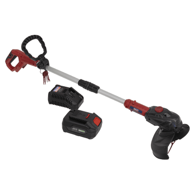 Sealey CS20VCOMBO4 Strimmer Cordless 20V with 4Ah Battery & Charger