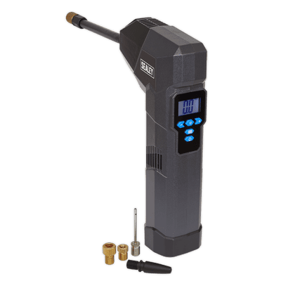 Sealey CTI120 Compact Rechargeable Tyre Inflator & Power Bank with Work Light