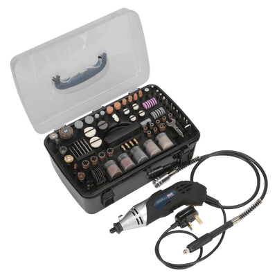 Sealey E5188 Multipurpose Rotary Tool & Engraver Kit 219pc 230V
