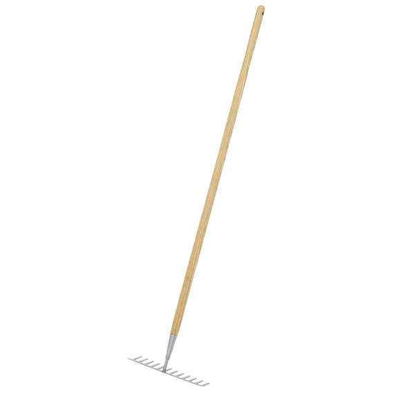 Sealey GTWH011 Premier Garden Rake with Long Ash Handle & Stainless ...
