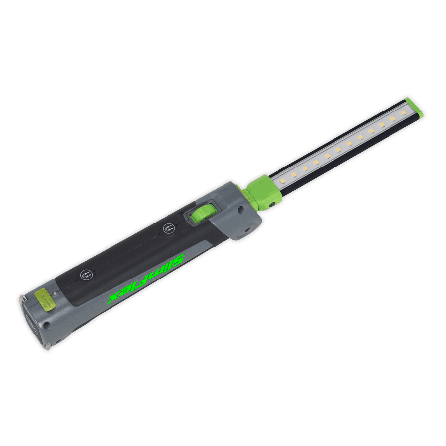 Sealey LED180 Rechargeable Slim Folding Inspection Light 12 SMD & 1W ...