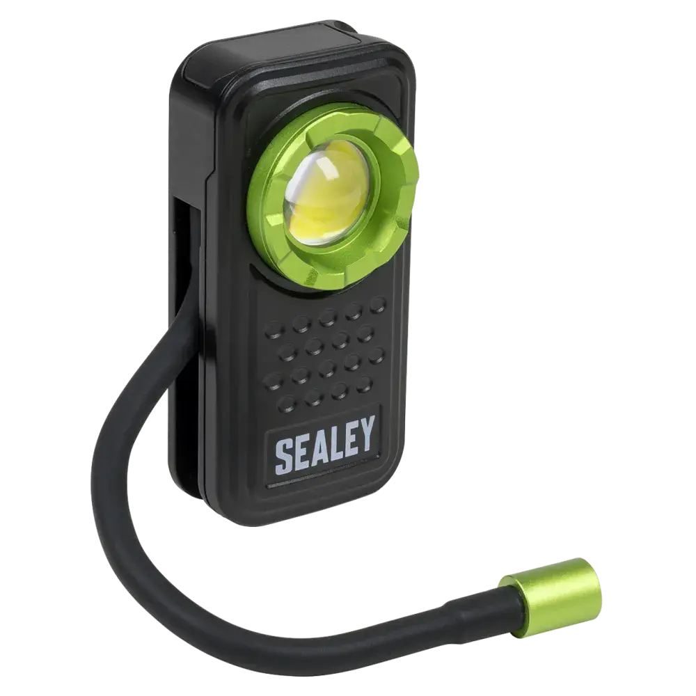 Sealey Inspection Light Sealey LED600FX Pocket Light with Flexi Inspection Light 8W COB LED ...