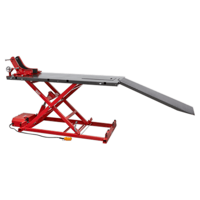 Sealey MC680E Motorcycle Lift 680kg Capacity Heavy-Duty Electro/Hydraulic