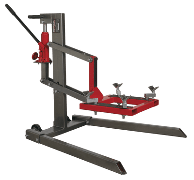 Sealey MCL500 Single Post Hydraulic Motorcycle Lift 450kg Capacity