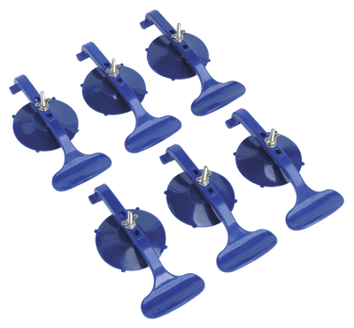 Sealey RE006 Suction Clamp Set 6pc