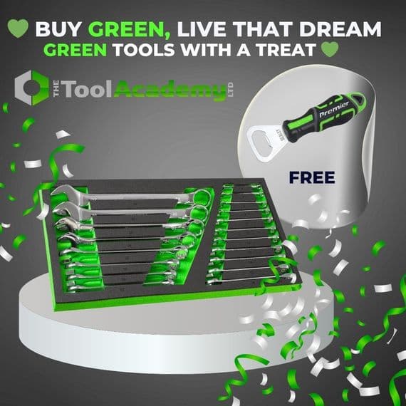 Sealey S01272-AK4368HV Metric 19 Piece Combination Spanner Set With Bottle Opener