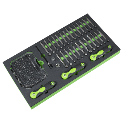 Sealey S01275 Tool Tray with Specialised Bits & Folding Hex Keys 170pc
