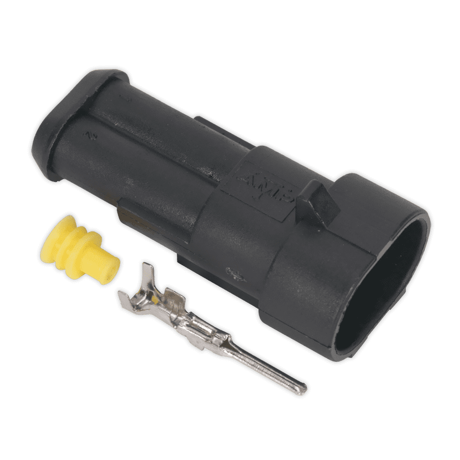 Sealey SSC2M Superseal Male Connector 2-Way Pack of 5
