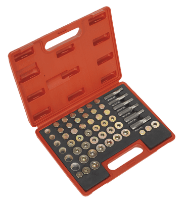 Sealey VS661 Oil Drain Plug Master Thread Repair Set