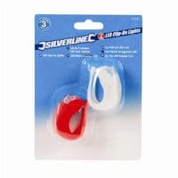 Silverline 752082 2 Piece LED Clip-On Lights Set