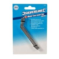 Silverline 893867 3 Piece 110mm Metal Tyre Lever Set